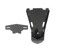 Motorbike Number Plate Holder For BMW R NINE For Racer Scramble 14-24 Registration Plate Holder Taillight License Bracket(Black Lampshade)