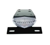 Motorbike Number Plate Holder For Kawasaki For KLX250S 2006-2014 For KLX 250SF 2009 2010 Tail Tidy Fender Eliminator LED Brake Light(Clear)