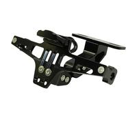 Motorbike Number Plate Holder For MT07 MT09 MT10 TMAX530 TMAX 500 For XMAX XJ6 XJR1300 Motorbike Universal Rear License Plate Mount Holder With LED Light