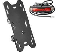 Motorbike Number Plate Holder For Sportster S RH1250 Motorcycle License Plate Holder Bracket Adjustable Plate Holder Frame With Turn Signal Brake LightAccessories