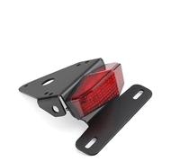 Motorbike Number Plate Holder For XR250R For XR400R XR 250 400 For Motard 1996-2008 XR400 XR250 Tail Tidy License Plate Bracket LED Tail Brake Turn Signal Light(Red-Bracket Set)