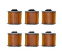 Motorbike Oil Filters Motorcycle Oil Filter Fit For Yamaha TT250 XT250 XV250 SR400 XT400 XV535 XZ550 SRX600 TT600 XT600 Inline Fuel Filter(6pc)