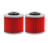 Motorbike Oil Filters Motorcycle Oil Filter Fit For YAMAHA XVS1100A DRAGSTAR CLASSIC XVS250 XVS400 XVS650A YFM600 GRIZZLY XVS1100 Inline Fuel Filter(2 Pieces)