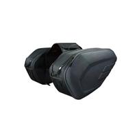 Motorbike Panniers Black 36-58L Motorcycle Saddlebags Waterproof Scooter Tail Luggage Suitcase Saddle Bag Motorbike Side Helmet Riding Travel Bags Saddle Bag(Oxford and Plastic)