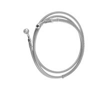 Motorbike Part 110cm/43.31 Inches Motorcycle Brake Cable Clutch Lines Hose Stainless Replacement Steel Pipe