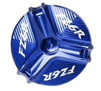 Motorbike part For FZ6R 2009-2017 Motorcycle Accessorie Aluminum Engine Oil Drain Plug Sump Nut Cup Cover Screw 2016 2015 2014(Blue)