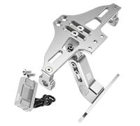 Motorbike part For H-onda CB650 CB 650 2018 2019 2020 2021 2022 2023 Motorcycle Accessores Rear License Plate Mount Holder(Sliver)