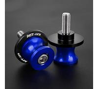 Motorbike part For Y-AMAHA MT125 MT-125 2014 2015 2016 2017 2018 Motorcycle CNC Swingarm Spools Stand Screws Slider(Blue)
