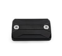Motorbike part Front Brake Fluid Reservoir Tank Cap For H-onda For Cross Cub CC110 PCX125 PCX150 PCX160 UHR150 CB400F CB400X CB190 DRG158 NSS350(Black- Silver)