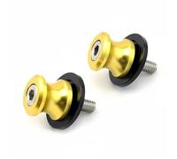 Motorbike part Motorcycle Accessories 8MM Swingarm Spools Slider Stand Screws For Kawasaki For Versys 650 1000 300x X300 2015 2016 2017 2018-2021(Yellow)