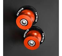 Motorbike part Motorcycle Accessories Aluminum Swingarm Spools Slider Rear Stand Screws For DUCATI 999 2003-2008 2009 2010(Orange)