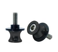 Motorbike part Motorcycle Accessories Swingarm Spools Slider Stand Screws For Kawasaki For VULCAN S 650cc 650 CC All Years 6MM 8MM 10MM(Black- Silver,10MM)