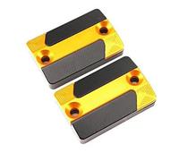 Motorbike part Motorcycle Front Brake Fluid Reservoir Oil Cup Cap Master Cylinder For SYM For JOYRIDE 16 300 CC 2025-2026(Yellow B)