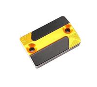 Motorbike part Motorcycle Front Brake Fluid Reservoir Oil Cup Cap Master Cylinder For SYM For JOYRIDE 16 300 CC 2025-2026(Yellow A)