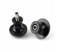 Motorbike part Motorcycle M8 Swingarm Spools Rear Stands Screw Sliders Accessories For Kawasaki Z400 Z500 Z 400 500 For Ninja400 For Ninja500 SE 2019-2024(Black- Silver)