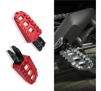 Motorbike part Motorcycle Nonelevatable Front Knight Foot Rest Peg Pedals For KAWASAKI For Vulcan S 650 2016-2025 2024 2023 2022 2021 2020 2019 2018 2017(Black- Silver)