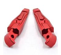 Motorbike part Motorcycle Parts Accessories For Y-AMAHA MT07 MT09 2013-2020 2019 2018 2017 2016 Rests Passenger Footrests Rear Foot Pegs Floorboard(Black- Silver)