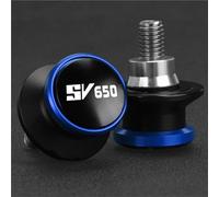 Motorbike Part Motorcycle Swing Arm Sliders Spools Stand Screw Mount Bracket 8MM for Suzuki SV650 SV650S SV650x 1999~2024 2023 2022 2021(BlackBlue)