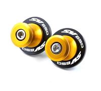 Motorbike part Motorcycle Swing Arm Sliders Spools Stand Screw Mount Bracket For Suzuki SV650 2025 SV650S SV650x SV 650 1999-2024 8MM(Yellow)