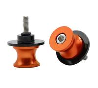 Motorbike part Motorcycle Swing Arm Spools Slider Stand Bobbins For Y-AMAHA MT09 MT-09 MT-07 R1 R3 R6 R25 R6S R10 6MM 8MM 10MM(Orange,10MM)
