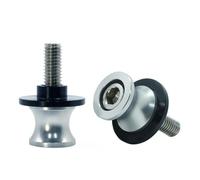 Motorbike part Motorcycle Swingarm Spools Rear Stands Screw Sliders Accessories 6MM 8MM 10MM For Kawasaki ZRX 1100 ZRX1100 All Years(Silver,10MM)