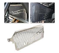 Motorbike Parts for Kawasaki KLE650 VERSYS 650 Versys650 2015 2016 2017 2018 2019 2020 2021 2022 2023 Radiator Guard Protective Cover Grill Protector (Silver)