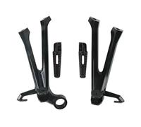 Motorbike Pedal Pads For Suzuki For GSXR600 GSXR750 2011-2024 Motorcycle Footrests Foot Peg(Black)