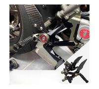 Motorbike Pedal Pegs For For PANIGALE V4 V4S V4R 2018-2022 2021 For st&reetfi&ghter V4/S RearSet Foot Pegs Bracket Heel Guard Motorcycle Accessories