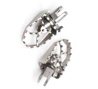 Motorbike Pegs Compatible With Suzuki For GSXS 1000 2021 2022 2023 2024 For GSF650 2008 2009 2010 2011 2012 Front Left Right Footrests Foot Pegs Pedal