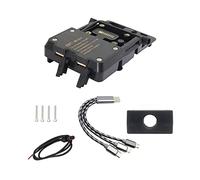Motorbike Phone Holder For BMW R1200GS ADV F700GS F800GS Motorcycle For USB For Charger For Moto Mobile Phone Wireless Charging Holder Stand(USB 16mm Bracket)