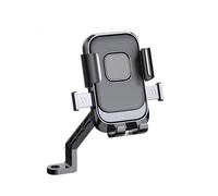 Motorbike Phone Holder For Kawasaki 1400 GTR 2012-2013, Waterproof Motorbike Phone Mount, Motorcycle Phone Mount, 360° Rotation One-Hand Operation,B
