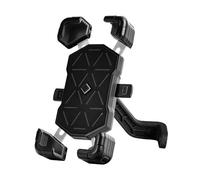 Motorbike Phone Holder For Kawasaki ER-6N 2005-2016, Motorcycle Phone Mount, Waterproof Motorbike Phone Mount, One-Hand Operation 360° Rotation,Black-B