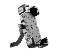 Motorbike Phone Holder for Piaggio X9 Evolution 125 2005 2006 2007, Motorcycle Handlebar Phone Mount 360° Rotatable Adjustable Anti Vibration Holder,Rearviewmirrorstyle-A