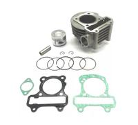 Motorbike Pistons & Rings For Activa 100 Beat 100 Wh100 1Set Motorcycle Cylinder Piston Big Bore Kit 50mm Fit