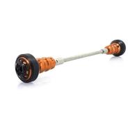 Motorbike Protective Fairing Protector Anti-fall Frame Anti-collision Pad Modify Accessory For Monster 696 796 795 1100 Universal(ORANGE-A)