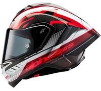 Motorbike Race Full Face Helmet Super-Tech R10 Team Motorcycle Helmet DOT & ECE Certified Carbon Shell Aerodynamic Design Advanced Ventilation For Men Helmet (S)