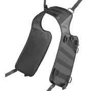 Motorbike Rack Bag Base - Rear Seat Mount, Heavy Duty Back Rack Pad Support | Strong Fixing Pad For Motorcycle Travel Side Luggage Storage Gear Touring Setup Motor Equipment Attachment Solution