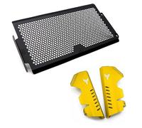 Motorbike Radiator Cover Grille Motorcycle Water Tank Cover Radiator Mesh Grille Guard Side Cover Protective For MT-07 FZ-07 2014 2015 2016