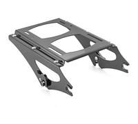 Motorbike Rea luggage For H&arley For Davidson For Touring For Electra Glide For Street Glide 2009-2013 Detachable Two-UP Trunk Mount Motorcycle Rear Luggage Rack(Beige)