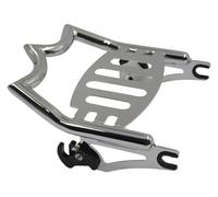 Motorbike Rea luggage For H&arley For Road For King For Road For Glide 2009-2024 Crown Style Detachable Tailstock Motorcycle Rear Luggage Rack(Chorme)