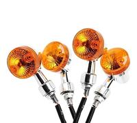 Motorbike Rear Light 4pcs Motorcycle Ordinary Bulbs Turn Signal Light Yellow Lamp Indicator For Cruiser For Chopper Rear