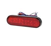 Motorbike Rear Light Red White Yellow Motorcycle LED Reflector Rear Tail Brake Stop lamp Warning Light For Dirt Bike Truck Trailer Motorbike Scooter