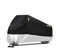 Motorbike Rear Seat Carry Pouch For KYMCO Xciting 250 300 400 AK550 CT250 CT300 S400 Motorcycle Cover Waterproof Outdoor Scooter UV Protector Dust Rain(Silver,2XL)