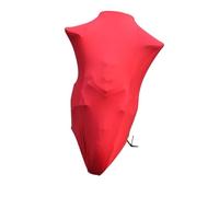 Motorbike Rear Seat Carry Pouch Universal Motorcycle Cover All Weather For Motorcycles Elastic Outdoor Against Dust Full Cover Sun UV Protection Motorbike Saddle Bags(Red)