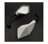 Motorbike Rear View 2Pcs/Pair Motorcycle Rearview Mirror Scooter Motocross Rearview Mirrors Electrombile Back Side Convex Mirror 10mm