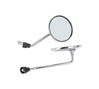 Motorbike Rear View Mirror 1 Pair Universal Motorcycle Rear View Mirror Motorbike Side Mirrors 8mm 10mm Thread For Scooter