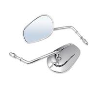 Motorbike Rear View Mirror For Sportster 1200 Custom XL1200C Motorcycle Side Mirrors Chrome Side View Mirror