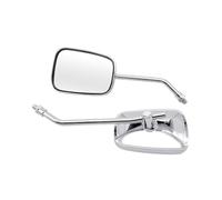 Motorbike Rear View Mirror Motorcycle Accessories Chrome Rear View Mirrors 10MM For Rebel 250 Magna 750