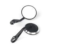 Motorbike Rear View Mirror Motorcycle Handlebar Rearview Bar End Mirror For Rocket 3 For Street For Triple S 765 For 765RS For 765R For Trident 660(Round)