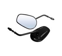 Motorbike Rear View Mirror Motorcycle Rear Side Mirrors Rearview For Touring Sportster 883 Ro&ad King Fat&boy So&ftail Bobber Street Glide Dyna